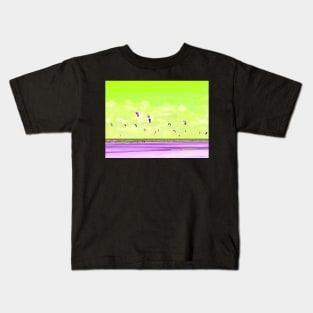 Wide Kite Beach No. 4 Kids T-Shirt